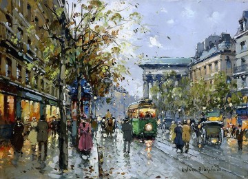 パリ Painting - AB ブールバード ドゥ ラ マドレーヌ 3 パリ